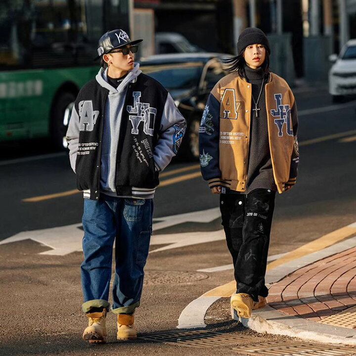 楽天市場】スタジャン メンズ ジャケット レディース 春 秋 冬 立ち襟 