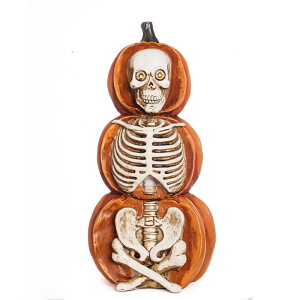 【限定15%OFFクーポン】ハロウィン 飾り カボチャ 置物 南瓜 LED ライト かぼちゃ 光る ジャックオーランタン 灯り 電池式 かぼちゃライト オーナメント 室内 屋内 部屋 店舗 感謝祭 季節飾り