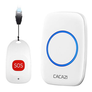 呼び出しベル ナースコール 介護用品 SOS 介護鈴 高齢者/妊婦/患者向け 防犯ブザー ポケベル 防犯ブザー 工事不要 緊急コールセット