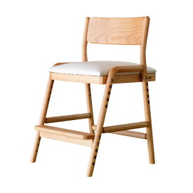 学習椅子 椅子 リビング学習 勉強机 子供 椅子 デスクチェア 高さ調整 木製 学習チェア 完成品 FIORE DESK CHAIR (NA/WH) インテリア おしゃれ 家具 入学祝い isseiki