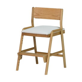 学習椅子 フィオーレ 椅子 リビング学習 勉強 オーク材 椅子 チェア 高さ調整 木製 学習チェア 完成品 FIORE-OAK DESK CHAIR (NA-WH) インテリア おしゃれ 家具 入学祝い isseiki