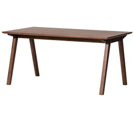 テーブルテーブル 2人 木製 食卓テーブル リビングテーブルウォルナット材 無垢材 幅150 机 デザイナーズ 八の字脚 SECCO DINING TABLE 150 (WALNUT) インテリア おしゃれ 家具