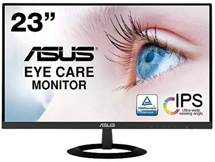 楽天市場】ASUS フレームレス モニター 23インチ IPS 薄さ7mmの 