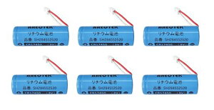 6個セット】パナソニック対応SH284552520専用リチウム電池(住宅火災警報器交換用電池)3V音声CR17450E-RCR-AG/C25P
