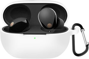 ELYBYYLEforWF-1000XM5�P�[�X�\�j�[���C�����X�C���[�z��WF-1000XM5�p�V���R���ی�P�[�X�L�Y�h�~�ϏՌ��h���h�o�����h�~�����[�d�\�ی�P�[�X(�z���C�g)