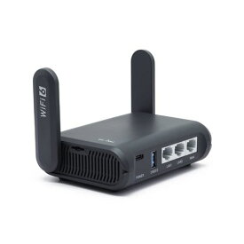 GL.INET GL-AXT1800(SLATE AX) WIFIルーターWIFI6 無線LAN VPN トラベル デュアルバンド 11 B/G/N/AC/AX 1201MBPS (5GHZ) + 574MBPS (2.4GHZ)