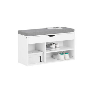 SoBuy���փx���`�V���[�Y���b�N���[�x���`�X�������ʔ��C�����[��80x���s30x����47.5cm�������[�V���[�Y�x���`���֎��[�C���[���ֈ֎q���֍��|���x���`�C�I�X�c�[���C����(FSR45-HG/�z���C�g)