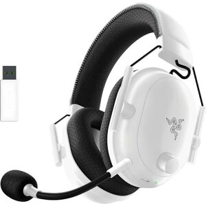 Razer(���C�U�[)BlackSharkV2ProWhiteEdition�A�b�v�O���[�h���f�����C�����X�Q�[�~���O�w�b�h�Z�b�gHyperSpeedWireless2.4GHzBluetooth