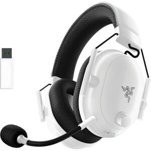 Razer(���C�U�[) BlackShark V2 Pro White Edition �A�b�v�O���[�h���f�� ���C�����X�Q�[�~���O�w�b�h�Z�b�g HyperSpeed Wireless 2.4GHz Bluetooth