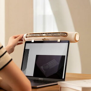 「スペース節約&クリップ型」MACOLAUDER2-in-1モニター掛け式扇風機4階段風量USBモニター扇風機卓上扇風機ディスプレイファンデスクファン50°角度調整静音オフィス書斎
