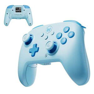BIGBIG WON CHOCO Switch �R���g���[���[ Bluetooth����/�L���ڑ� �ő�128�X�e�b�v�̑�����L�^�\ �}�N�����[�v�@�\���� �w�ʃ{�^���t�� �^�[�{�@�\ 4�K�iHD�U�� NFC�@�\ 1000mAh��e�ʃo�b�e���[