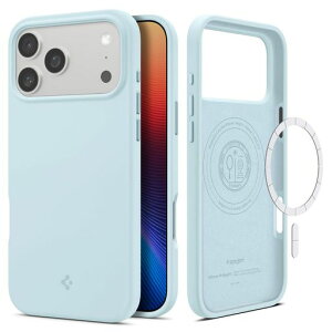 Spigen�y�n��18�N�̋Z�p�́ziPhone17Pro�P�[�XMagSafe�Ή��V���R���f�ރ}�O�l�b�g���ڃ}�b�g�ϏՌ��ČRMIL�K�i�V���R���E�t�B�b�g�E�}�O�t�B�b�g(�~���[�g�E�u���[)ACS10079