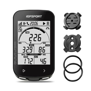 iGPSPORTBSC100S�T�C�N���R���s���[�^GPS�T�C�R�����]�ԃX�s�[�h���[�^�[Bluetooth5.0&ANT+�Ή����C�����X�P�C�f���X�E�X�s�[�h�Z���T�[&�p���[���[�^�[Type-C�����[�d��2.6�C���`��^LCD