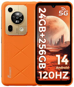 FOSSiBOTF112ProSIM�t���[�X�}�z�{��Android14�X�}�z24GBRAM+256GBROM1TB�g���\7150mAh�o�b�e���[(�I�����W�F)