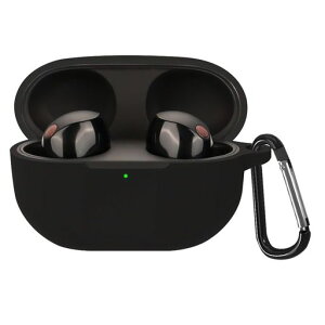 YAODLEWF-1000XM5�p�P�[�X�Ή��\�j�[(SONY)WF-1000XM5�t��V���R���ی�P�[�X�ی�J�o�[�ϏՌ����h�o�����h�~�����[�d�\�J���r�i�t��(�u���b�N)