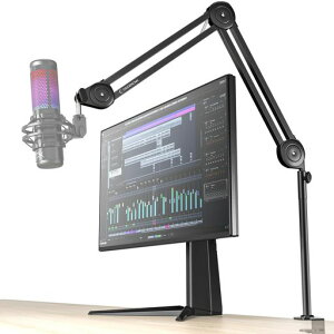 CACENCAN�y���������Ȃ���ǌ^�zM04�}�C�N�u�[���A�[���}�C�N�A�[���}�C�N�X�^���h�A�[���R���f���T�[�}�C�N�p�_�C�i�~�b�N�}�C�N�p���}�X�^���h�ω׏d2.5kg�p�x�������ߐL�k�����z�M�c