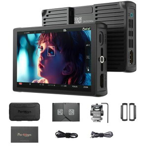 PortkeysLH5C�J�������j�^�[5.4�C���`800nit4KHDMI����3DLUT�g�`�t�H�[�J�X�s�[�L���O�J�����R���g���[���t�B�[���h���j�^�[FX3//FX30/A6700/A7SIII/A7M