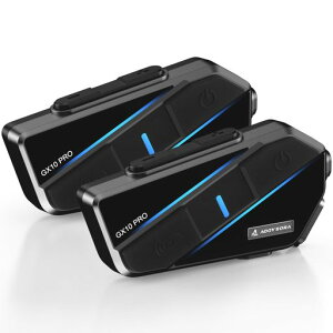 �y�傫�ȃ{�^���z AOOYSORA �o�C�N �C���J�� GX10 PRO 1-10�l�����ʘb 2000M�ő�ʘb���� �o�C�N�p�C���J�� Bluetooth5.3 HI-FI���� ��e�ʃo�b�e���[ ���y���L DSP&CVC�m�C�Y�L�����Z�� IP67�h��