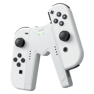 Switch Joycon �[�d�O���b�v Nintendo Switch & OLED ���f���Ή� V �^ �W���C�R�� �R���g���[���[�[�d�� �C���W�P�[�^�[�t�� (White)