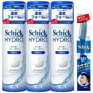 Schick(�V�b�N) �n�C�h�� �V�F�[�r���O�t�H�[�� 250gx3�{ ���܂��t��