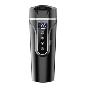 MACOLAUDER�ԍړd�C�P�g�����{���500ml40°C~100°C�J�[�p&�g���b�N�pDC12V/24V���M �ۉ��������퓒�{���g�d�C�|�b�g�Ԓ���LCD�f�B�X�v���C����/�ۉ�/����/���~���N4�̒艷���[�h�u���b�N