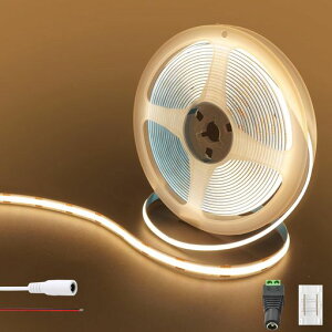 NAq(Clearhill)12VDCCOBLEDXgbvCg(X+Ԑڑ)2MF3000KLED320/M͂Ȍ8mmhIP20180°CRI =90ʃe[vό`\ؒf\DIY