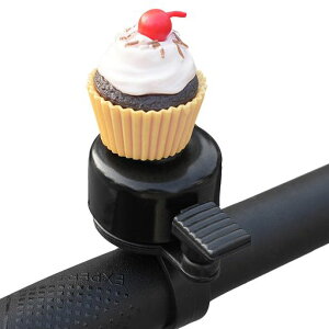 ACEDOAMARE自転車ベル鮮明なクリアな音かわいい食べ物自転車クラクションスクーター三輪車自転車ハンドルバー山道/街乗り用アクセサリー装飾大人用/子供用(ケーキ)
