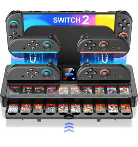 Switch2�[�d�X�^���h�y�V�o��Switch2�Ή��z4��W���C�R�������}���[�d20���Q�[���J�[�h/Switch2�̖{�̎��[&�ی�\�X�C�b�`2�R���g���[���[�[�d�h�b�N�Q�[���@���[��̌^LED�w�������v�t���ȁc