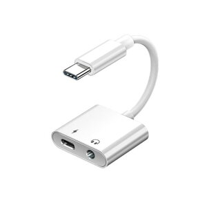 Type-C to 3.5mm 2in1�ϊ��C���z���W���b�N 3.5mm Aux�[�q ������ �ʘb�\���y���� Hi-Fi���� �}���[�d �C���z���[�d �����R���ʘb USB-C PD�C���z��