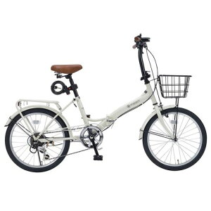 MYPALLAS(マイパラス)折畳自転車20インチオールインワンシマノ製サムシフト6段変速バスケット/LEDライト/ワイヤーロック付チェーンガード&リアキャリア標準装備街乗り通勤通学男女兼用お…