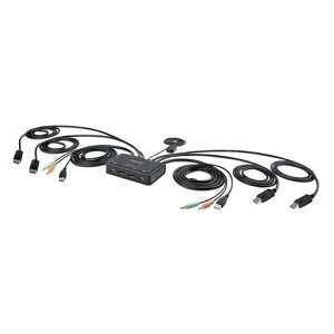StarTech.comKVM�X�C�b�`/2�|�[�g/�f���A�����j�^�[/4K60HzDisplayPort/1.5m�P�[�u����̌^/�o�X�p���[/�茳�X�C�b�`�t/�z�b�g�L�[�؊�/PC�p�\�R��CPU�ؑ֊�(2��p)/USB�f���A���f�B�X�v���C�Ή�