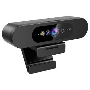 2KPCウェブカメラ、ノイズキャンセリングマイク付きWindows