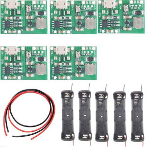 Youmile5[d탂W[3.7v4.2v27vσXebvAbvModule+18650obez_[Ԃƍ̍s[du[XgoCdیPCB{[h