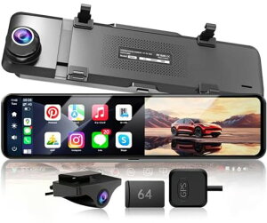 JADO �h���C�u���R�[�_�[ �~���[�^ CarPlay��AndroidAuto�y�ŐV �g��Y�[���@�\ EU�V�����@�Ă̍��ϋv TypeC�z�l���ŋ��������� �f�W�^���J���� �O��J���� �h�����R GPS WDR HDR ���N����ԈÎ��c