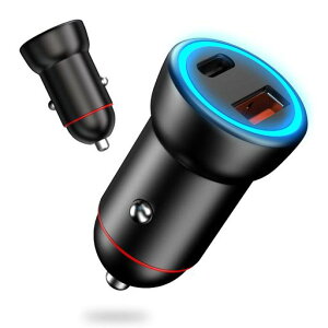 Besince�J�[�`���[�W���[22.5W2�|�[�g�V�K�[�\�P�b�gLED���C�g�t��Type-CUSB-CPD3.0QC4.0�\�P�b�g���z��USB-A12V/24V��iPhone14/13/12ProMaxSamsung