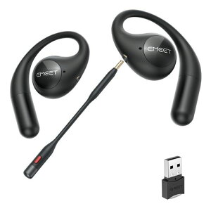 EMEETAirFlowZoom�F�؃��C�����X�C���z���I�[�v���C���[�����ǂ��Ȃ���C�`���}�C�N�t���u�[���}�C�N���ڒʘbENC+VoiceCore2.0�m�C�Y�L�����Z�����O�}���`�|�C���g�ڑ�Bluetooth5.3�h���O���ڑ�