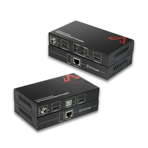 HDMI USB KVM�G�N�X�e���_�[ �f���A�����j�^�[�Ή� Cat5e/6/6a/7�P�[�u���o�R 60m���� �v���O�A���h�v���C