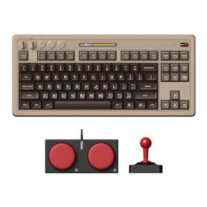 8BitdoJjJL[{[hABluetooth/2.4G/USB-CzbgXbvΉQ[L[{[hA87L[ApzAWindowsAndroidɓKfAX[p[vO}u{^(C64Edition)