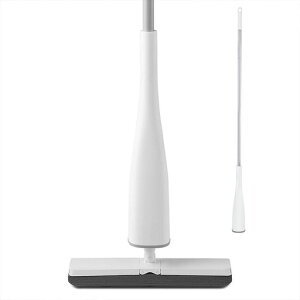 Eyliden吸水モップスポンジモップフロアモップフローリングフロアワイパーモップフラットモップ掃除用品絞り器付き掃除ブラシ付き水切りワイパー付き水拭きモップ軽量タイルベニヤ板…