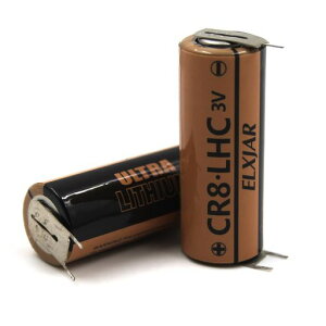 �y2�{�g�z3V 3000MAH ���e�ʃ��`�E���ꎟ�d�r CR8�ELHC CR8LHC-F1ST3S ���[�h���t�� ��[�d���o�b�e���[ �݊��i