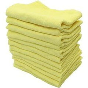 中村(Nakamura)フェイスタオルカラータオル業務用特選12枚入り綿100%200匁約62.5gイエロー80x33.5cm