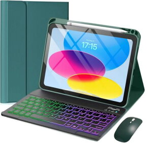 AnMengXinLing�L�[�{�[�h�P�[�X�p��iPadAir11�C���`(M3/M2)/Air(��5/4����)/Pro11(��4/3/2/1����)7�F�o�b�N���C�g�}�E�X�t���㑤�y���z���_�[�t���}�O�l�b�g�������y�ʔ��^