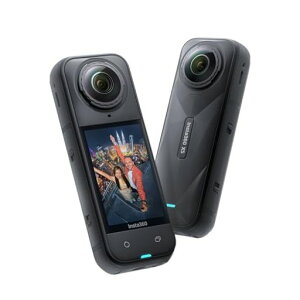 Insta360X5-�h��8K360�x�S�i�J�����A�����Ï����\�A�����Ȃ����B��_���ʁA���Ō����\�ȃ����Y�A3���ԃo�b�e���[�A�E�B���h�K�[�h�����A��u���␳�A�g���v��AI�`�b�v�f�U�C��