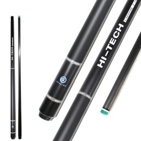 ビリヤード キュー OKHEALING 58インチ 19-20oz 1/2 ジョイント カーボンファイバープール キュースティック12.4mm キューチップ (プレイングキュー) (封神杖, 12.4mm-Radial)