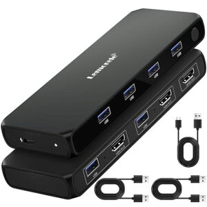 HDMIKVMؑ֊USB3.021o4KLemoreleHDMiKVM؂ւHDMiZN^[L[{[hA}EXAj^[LPC2pUSB3.0*4́AUSB3.0*2óAHDMI2.0phCo[sv