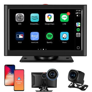 �y���C�����XCarPlay/AndroidAuto�Ή��z7�C���`�I���_�b�V�����j�^�[�f�B�X�v���C�I�[�f�B�I��̌^�^�b�`�X�N���[���O��2�J�������ڃo�b�N�A���h�����R�@�\IPS�t���|�[�^�u���ԍڃ��A���^�C�c
