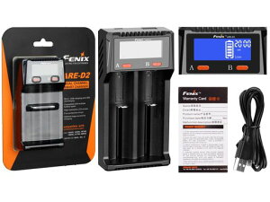 FenixARE-D2�[�d�탊�`�E���C�I���d�r�Ή�1865021700�o�b�e���[�ȂǑΉ�2�X���b�gmicoro-USB