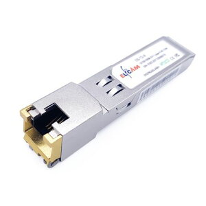 Elfcam-10GSFP+RJ45�����W���[��30m10GBASE�]T/5G/2.5G/1G�Ή�?�z�b�g�X���b�v�Ή��ERealtek�`�b�v���ځECisco/Juniper/Arista�݊�