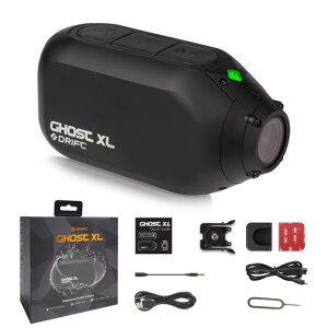 DRIFTGhostXL�o�C�N�p9���ԋ쓮�A�N�V�����J����IPX7���S�h��140�x�L�p3000mAh��e�ʊO���}�C�N���ڃR���p�N�g�݌v���]��/���t���p(XL)