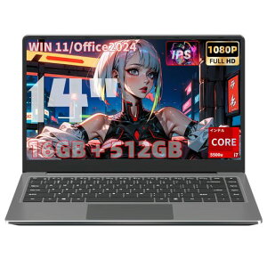 �m�[�g�p�\�R�� 14�^ CORE I7-5500U�yOFFICE2024&WIN11���� �z�p�\�R�� �ő�3.0G HZ /FHD1080P�t��/100����f